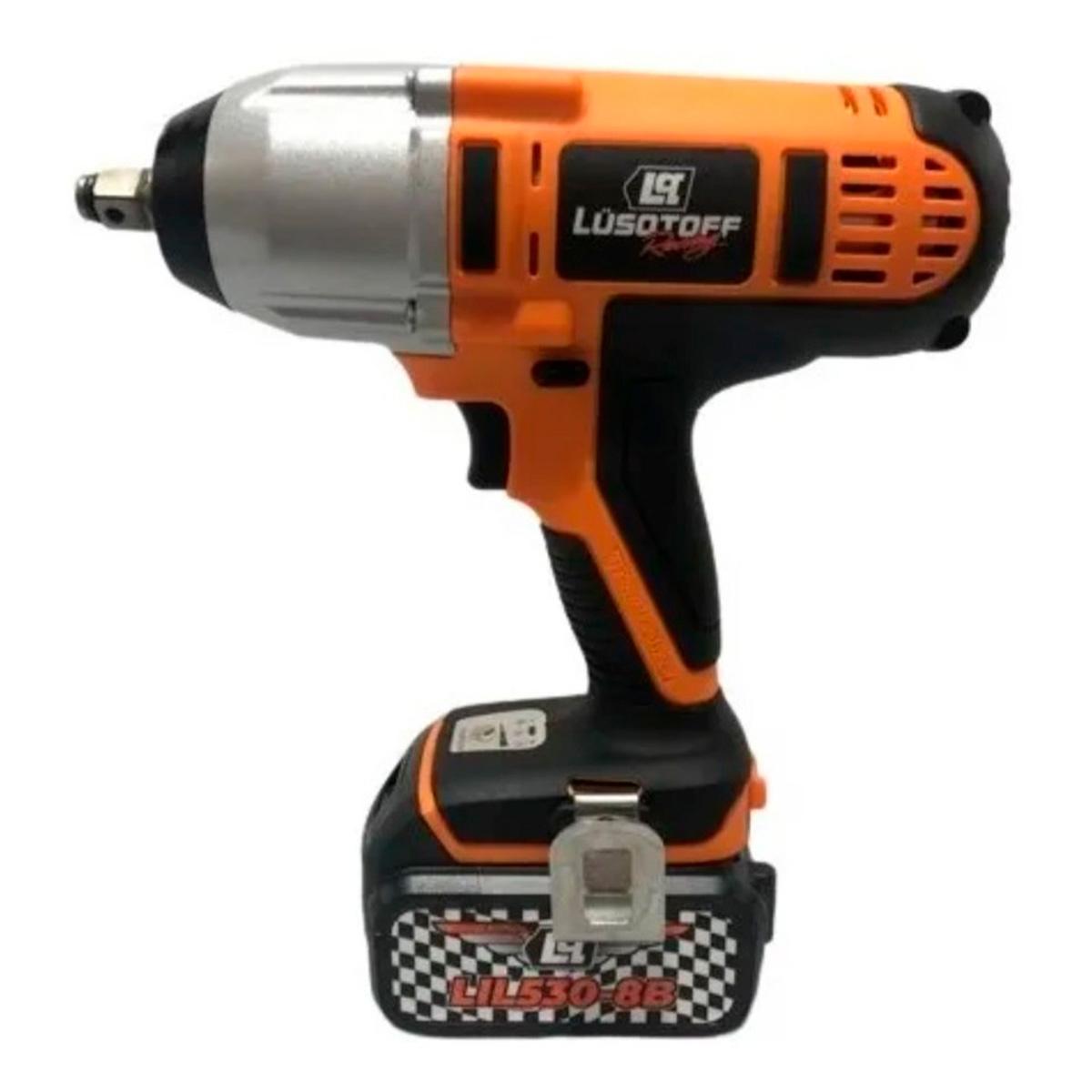 Llave De Impacto Inalambrico Lusqtoff LIL530-8B 2000RPM 500Nm